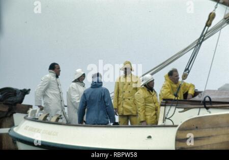 100 course Mijls op IJsselmeer HKH Prinses Beatrix en Zijne Koninklijke Hoogheid , Bestanddeelnr 254-8151. Banque D'Images