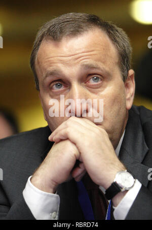 Varsovie, Mazovie / Pologne - 2006/05/21 : Grzegorz Schetyna, plate-forme civique Platforma Obywatelska chef de parti au cours de la politique national Congress Banque D'Images