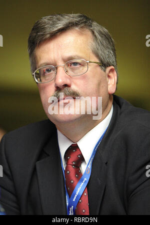 Varsovie, Mazovie / Pologne - 2006/05/21 : Bronislaw Komorowski, plate-forme civique Platforma Obywatelska chef de parti au cours de la politique national Congress Banque D'Images