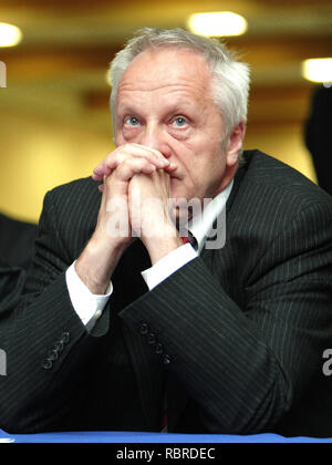 Varsovie, Mazovie / Pologne - 2006/05/21 : Stefan Niesiolowski, plate-forme civique Platforma Obywatelska chef de parti au cours de la politique national Congress Banque D'Images