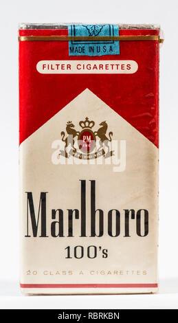 Paquet De Cigarettes De Marlboro Banque De Photographies Et D’images à Australia
