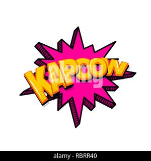 Pop art comic text Illustration de Vecteur