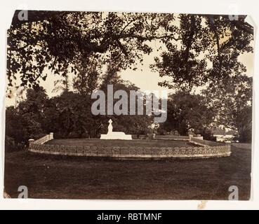 -Tombe de Lady Charlotte Canning, Barrackpur - Banque D'Images