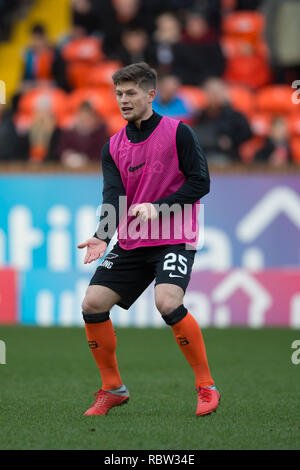 Tannadice Park, Dundee, Royaume-Uni. Jan 12, 2019. Championnat de football écossais, Dundee United contre Dunfermline Athletic Cammy ; Smith de Dundee United Credit : Action Plus Sport/Alamy Live News Banque D'Images