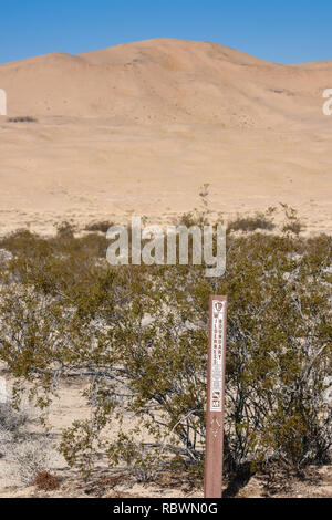 Kelso dunes de sable, Réserve nationale de Mojave, Californie du Sud Banque D'Images