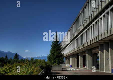 Burnaby-British Academic-Quadrangle-SFU-Colombie Britannique-canada--11-A. Banque D'Images