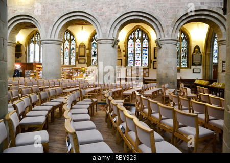 Prieuré de Great Malvern et Malvern, Worcestershire, Royaume-Uni Banque D'Images