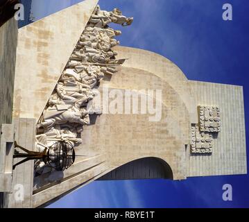 Monument aux découvertes, Belém, Lisbonne, Portugal Banque D'Images
