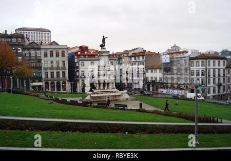 Jardim do Infante Dom Henrique, Pprto Portugal Banque D'Images