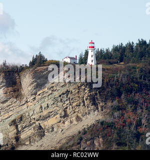 Le parc national de Forillon en Gaspésie Peninsual de Québec, Canada. Banque D'Images