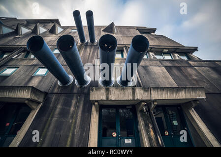 Berlin Steglitz. Krahmerstr Äusebunker Tierversuchslabor «', FU-Berlin Banque D'Images