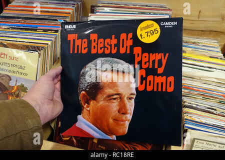 Album : le meilleur de Perry Como Banque D'Images