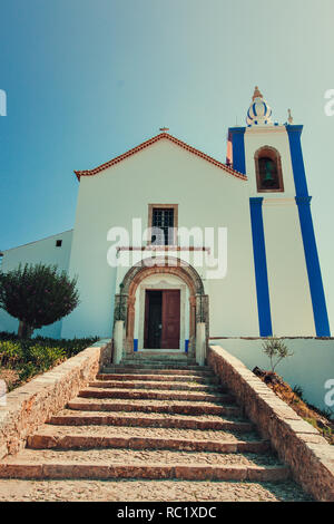 La chapelle du château de Torres Vedras, Portugal Banque D'Images