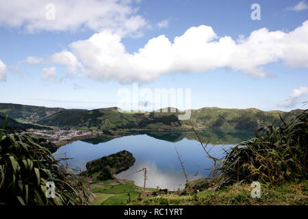 Un grand endroit à visiter, l'île Saint Michel, à Açores, Portugal, vous offre une belle vue de la mer et la nature. Banque D'Images