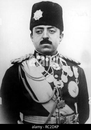 Le roi Amanullah, J'Amānullāh Khān, souverain du Royaume d'Afghanistan de 1919 à 1929, d'abord en tant qu'émir. Le roi Amanullah J Banque D'Images