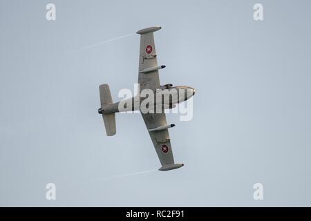 167 BAC Strikemaster effectuant au Bournemouth 2018 Air Festival Banque D'Images