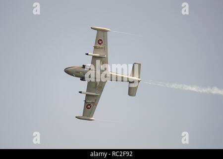 167 BAC Strikemaster effectuant au Bournemouth 2018 Air Festival Banque D'Images