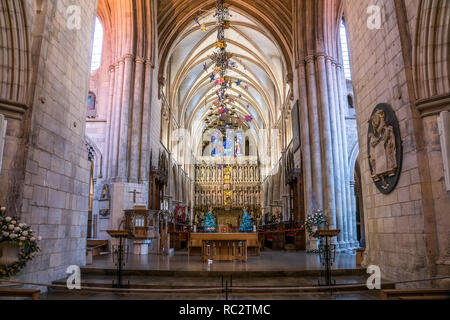 Der Innenraum cathédrale de Southwark, Londres, Frankreich Großbritannien, Europa | cathédrale de Southwark intérieur, London, Royaume-Uni de Gr Banque D'Images