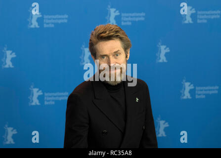 Willem Dafoe - Pressekonferenz, Berlinale 2018, 20. Februar 2018, Berlin Banque D'Images