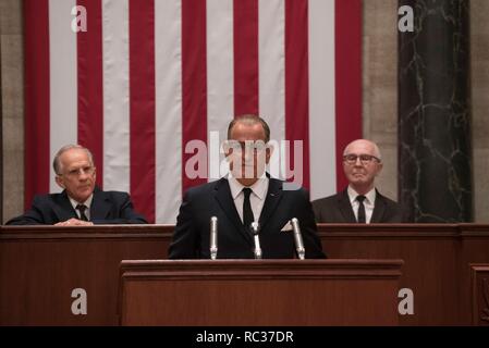 Titre original : LBJ. Titre en anglais : LBJ. Année : 2016. Réalisateur : Rob Reiner. Stars : Woody Harrelson. Credit : Acacia Filmed Entertainment / Castle Rock Entertainment / Album Banque D'Images