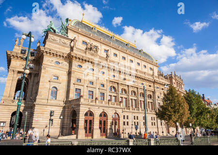 Théâtre National de Prague Národní divadlo Prague République tchèque l'Europe de l'UE Banque D'Images