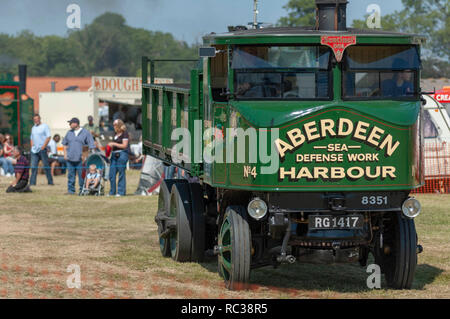 L'Aberdeen Docker wagon sentinelle à vapeur Preston Rally, Kent, Angleterre Banque D'Images