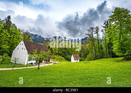 La visite du musée en plein air de Ballenberg. La Suisse Banque D'Images