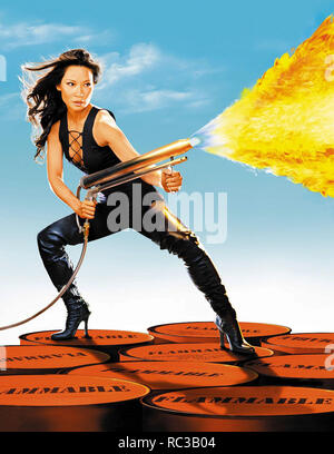 Titre original : CHARLIE'S ANGELS : Full Throttle. Titre en anglais : CHARLIE'S ANGELS : Full Throttle. Année : 2003. Réalisateur : MCG. Stars : Lucy Liu. Credit : Columbia Pictures / Album Banque D'Images