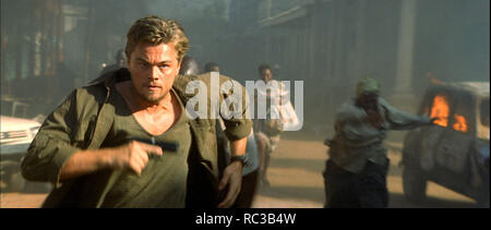 Titre original : Blood Diamond. Titre en anglais : diamant de sang. Année : 2006. Directeur : EDWARD ZWICK. Stars : LEONARDO DICAPRIO. Credit : WARNER BROS. Album de photos / Banque D'Images