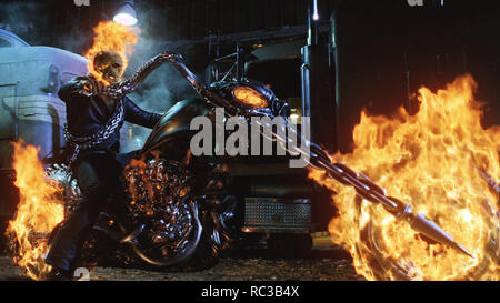 Titre original : Ghost Rider. Titre en anglais : Ghost Rider. Année : 2007. Réalisateur : MARK STEVEN JOHNSON. Credit : Columbia Pictures / Album Banque D'Images