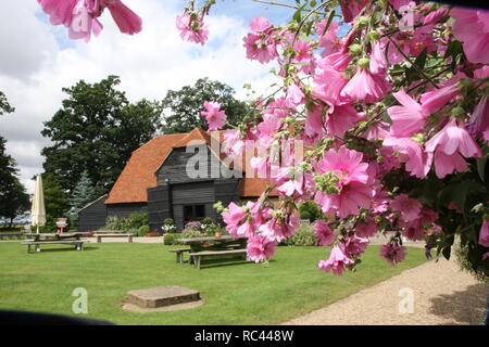 Salle de mariage grange Essex Banque D'Images