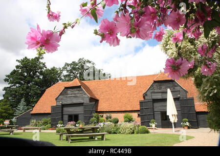 Salle de mariage grange Essex Banque D'Images