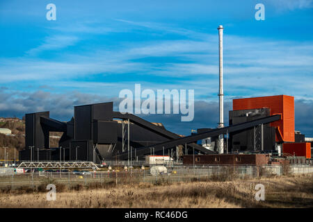 Pde a dévoilé cette biomasse centrale électrique qui se trouve sur le site de l'emblématique Tinsley les tours de refroidissement à proximité de la M1 à Sheffield Banque D'Images