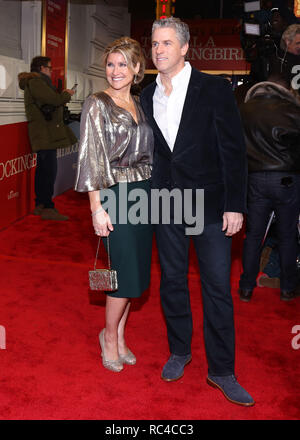 Broadway opening night de To Kill A Mockingbird au Shubert Theatre - Arrivées. En vedette : Ashleigh Banfield, Chris Haynor Où : New York, New York, United States Quand : 13 Déc 2018 Crédit : Joseph Marzullo/WENN.com Banque D'Images