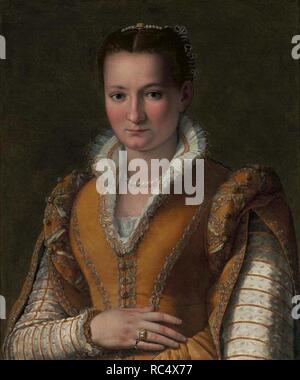 Portrait de Bianca Cappello, deuxième épouse de François de Médicis. Musée : collection privée. Auteur : Moran, Alessandro. Banque D'Images