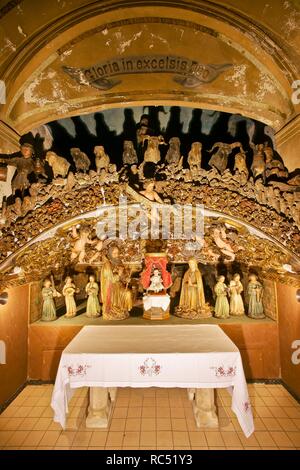 Belén de Jesús de la Sang ,siglo XV, l'église de la Asunción,Palma.Mallorca.Islas Baleares. España. Banque D'Images