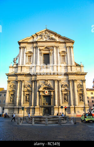 ROME, ITALIE, juin 2008, à Sant'Andrea della Valle, extérieur Banque D'Images