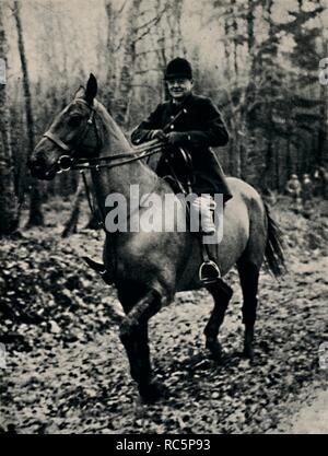 'La chasse au sanglier en France", 1927, (1945). Créateur : Inconnu. Banque D'Images