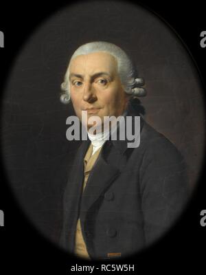 Portrait de Jean-François Marmontel (1723-1799). Musée : Musée de l'histoire de la France, Le Château de Versailles. Auteur : Boilly Louis-Leopold,. Banque D'Images