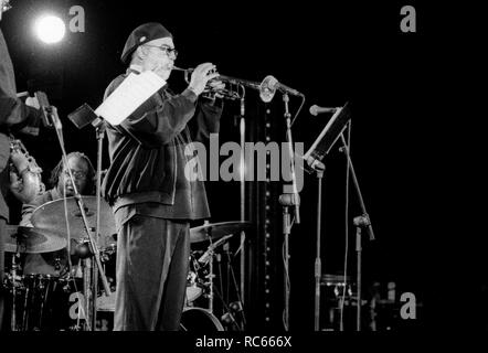 Randy Brecker, Brecon Jazz Festival, Brecon, Wales, août 2001. Créateur : Brian O'Connor. Banque D'Images