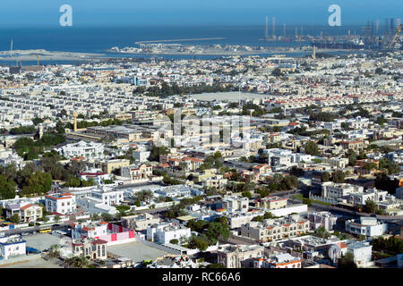 Des vue sur vieille ville de Satwa à Dubaï, Émirats Arabes Unis Banque D'Images