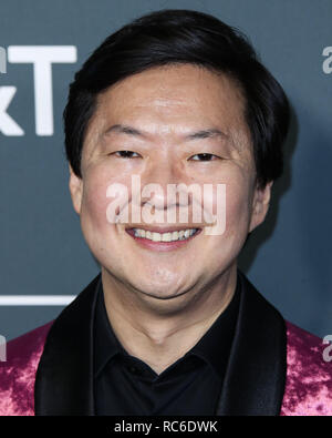 Santa Monica, États-Unis. 13 Jan, 2019. Ken Jeong arrive à la 24e édition du Critics' Choice Awards s'est tenue à la Barker Hangar le 13 janvier 2019 à Santa Monica, Los Angeles, Californie, États-Unis. (Photo par Xavier Collin/Image Crédit : Agence de Presse) L'agence de presse Image/Alamy Live News Banque D'Images