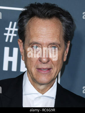 SANTA MONICA, LOS ANGELES, CA, USA - Le 13 janvier : Richard E. Grant arrive à la 24e édition du Critics' Choice Awards s'est tenue à la Barker Hangar le 13 janvier 2019 à Santa Monica, Los Angeles, Californie, États-Unis. (Photo par Xavier Collin/Image Crédit : Agence de Presse) L'agence de presse Image/Alamy Live News Banque D'Images