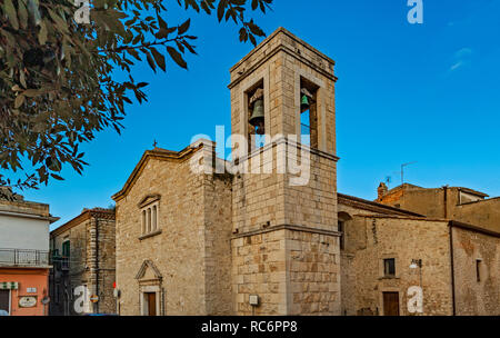 Italie Basilicate Venosa Église Santa Maria della Scala Banque D'Images