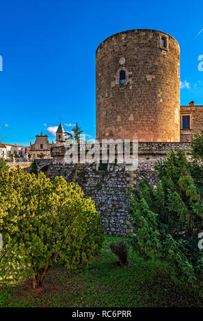 Italie Basilicate Venosa Château ducal du Balzo Banque D'Images