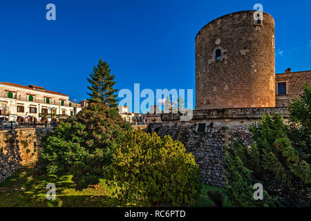 Italie Basilicate Venosa Château ducal du Balzo Banque D'Images