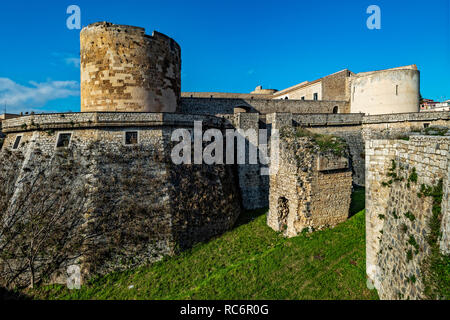 Italie Basilicate Venosa Château ducal du Balzo Banque D'Images