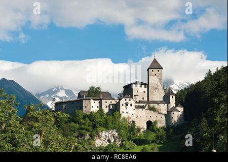 Château Taufers, Sand in Taufers, Campo Tures, Valle Aurina Tauferer, Valli di Tures e Aurina, Pustertal, Val Pusteria, le Tyrol du Sud Banque D'Images