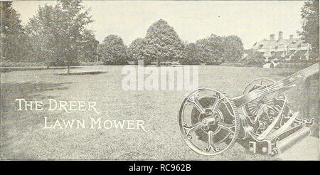 . Dreer's garden book 1927. Les catalogues de graines de pépinière ; catalogues ; Matériel et fournitures de jardinage graines de fleurs ; Catalogues Catalogues ; Graines de legumes fruits ; Catalogues Catalogues de graines. Outil ET SERVICE DE L'approvisionnement. "Mosaïque" incarne la tondeuse risque additionnel de caractéristiques qui nous permettent de dire à juste titre qu'il a bupcriur nu. Il il^Luur,, de c, inudu u( le meilleur matériau avec les meilleurs de fabrication. La caractéristique essentielle, cependant, est qu'il est fait avec des paliers lisses, non pas avec des roulements à billes. C'est l'idée erronée que les machines à roulement à billes sont les plus faciles d'exécution et, en général, les plus satisfaisants, mais voiture Banque D'Images