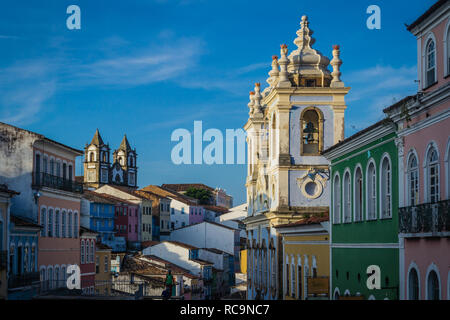 Villes du Brésil - Salvador de Bahia, capitale de l'état Banque D'Images